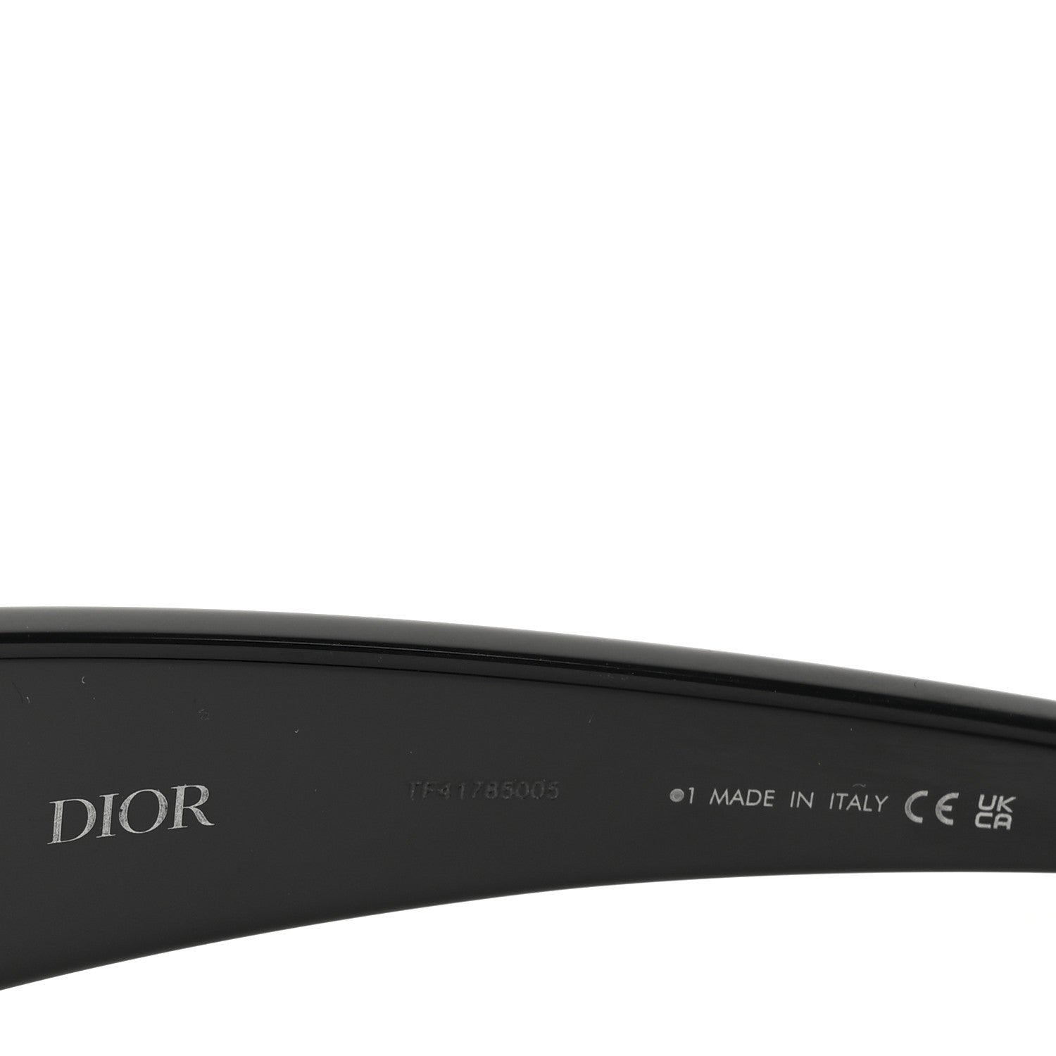 Christian Dior Acetate Nylon Cannage VeryDior M1U Sunglasses Black 6 of 7