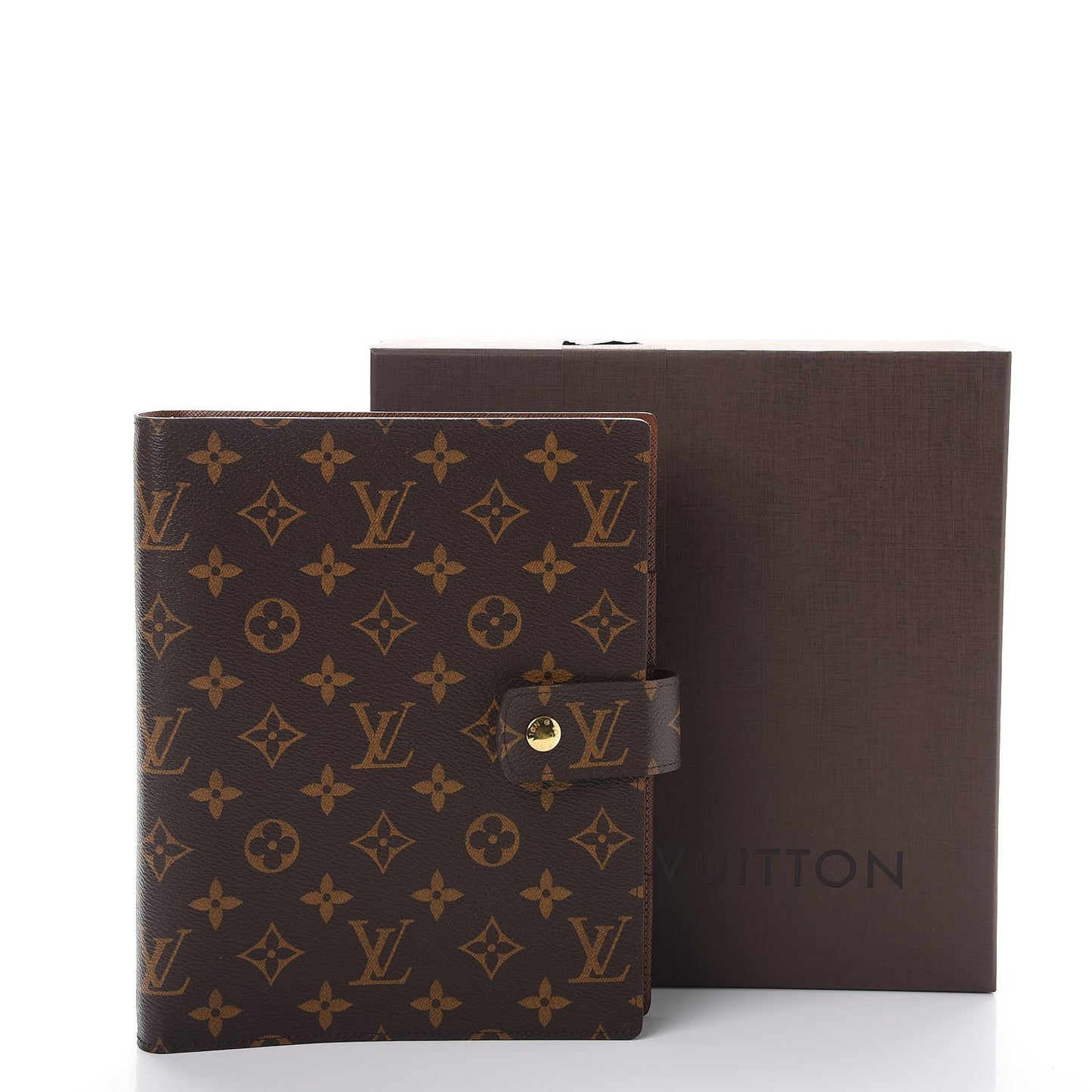 Monogram Large Ring Agenda Cover
