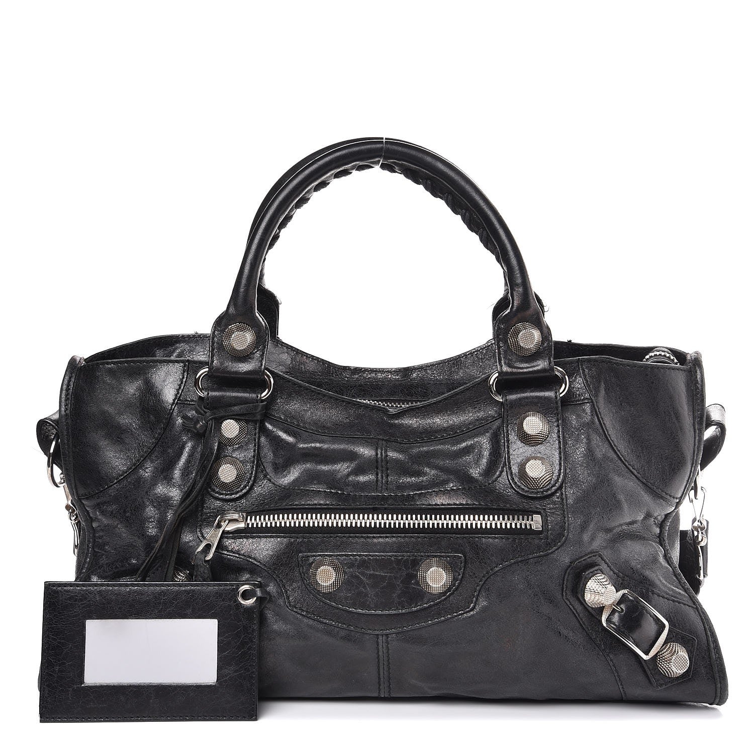 Balenciaga Agneau Giant 21 Silver Hardware Part Time Black 1 of 15