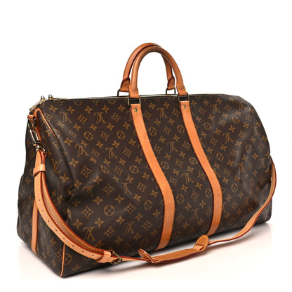 Louis Vuitton Monogram Keepall Bandouliere 55 2 of 9