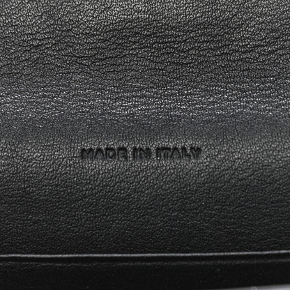 Saint Laurent Calfskin Heart Studded Small Envelope Wallet Black 8 of 13