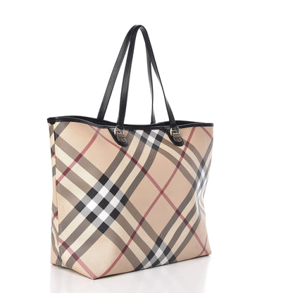 Burberry Nova Check Canterbury Tote Black 3 of 11