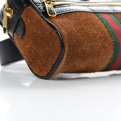 Gucci Suede Small Ophidia Belt Bag 75 30 Brown 9 of 13