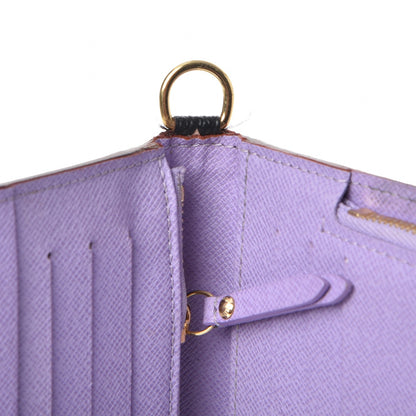 Louis Vuitton Monogram Multicolor Insolite Wallet Black Violet 8 of 10