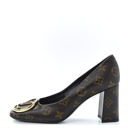 Louis Vuitton Monogram Madeleine Pumps 37 1 of 10