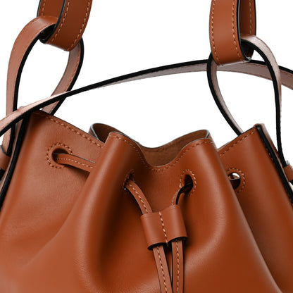 Loewe Calfskin Mini Balloon Bucket Bag Tan 8 of 12
