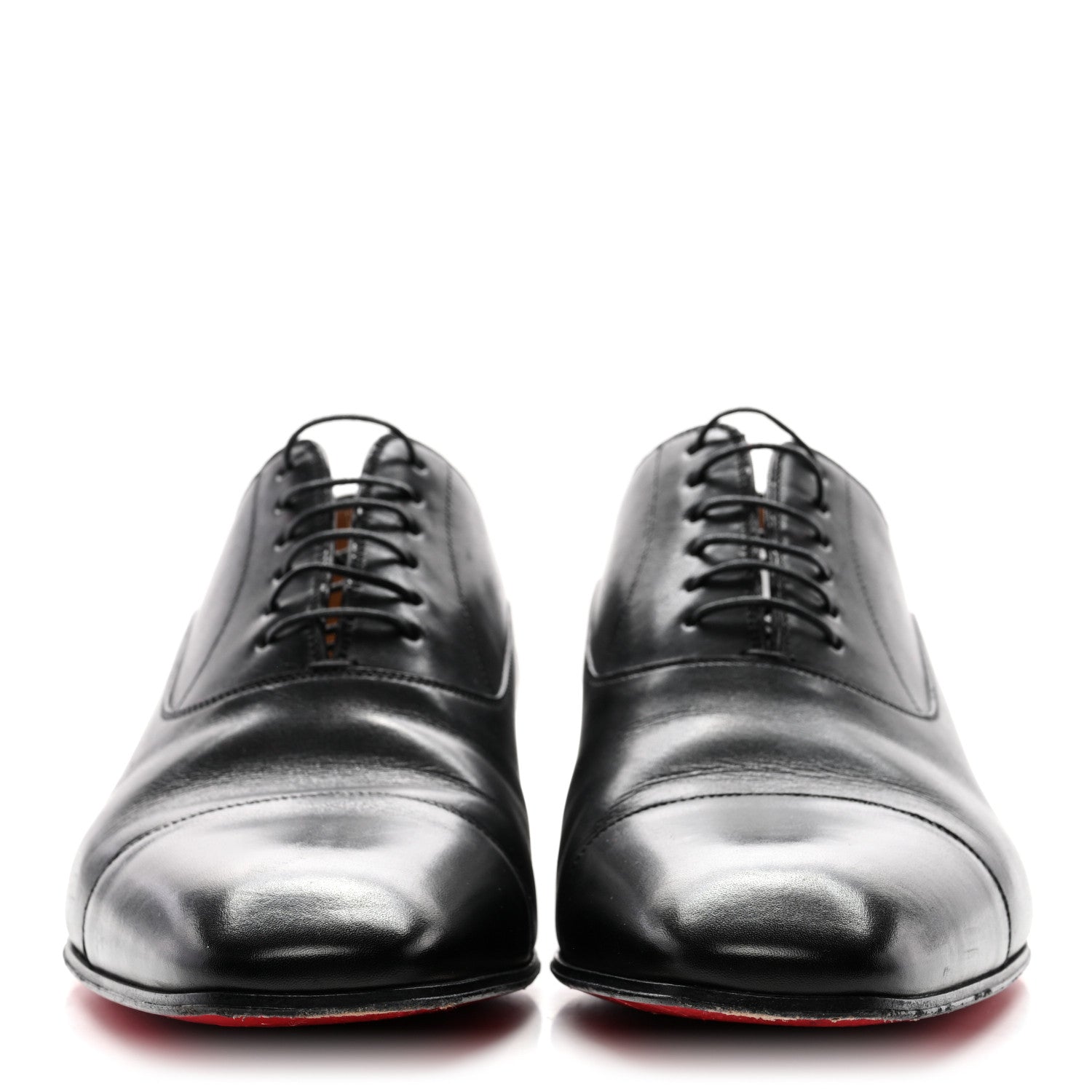 Christian Louboutin Calfskin Mens Surcity Flat Derby Oxford 42.5 Black 3 of 14
