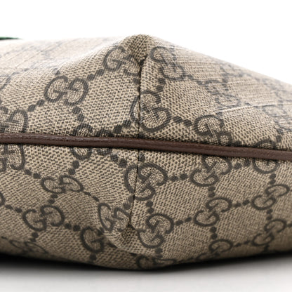 Gucci GG Supreme Monogram Web Small Ophidia Half Moon Hobo Brown 10 of 10