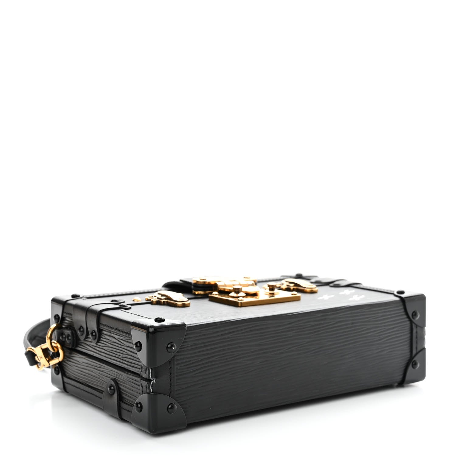 Louis Vuitton Epi Petite Malle Black 4 of 10