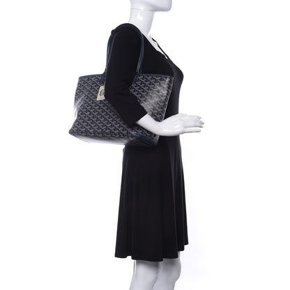 Goyard Goyardine Artois PM Navy 2 of 9