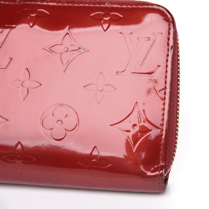 Louis Vuitton Vernis Zippy Wallet Pomme D'Amour 8 of 10