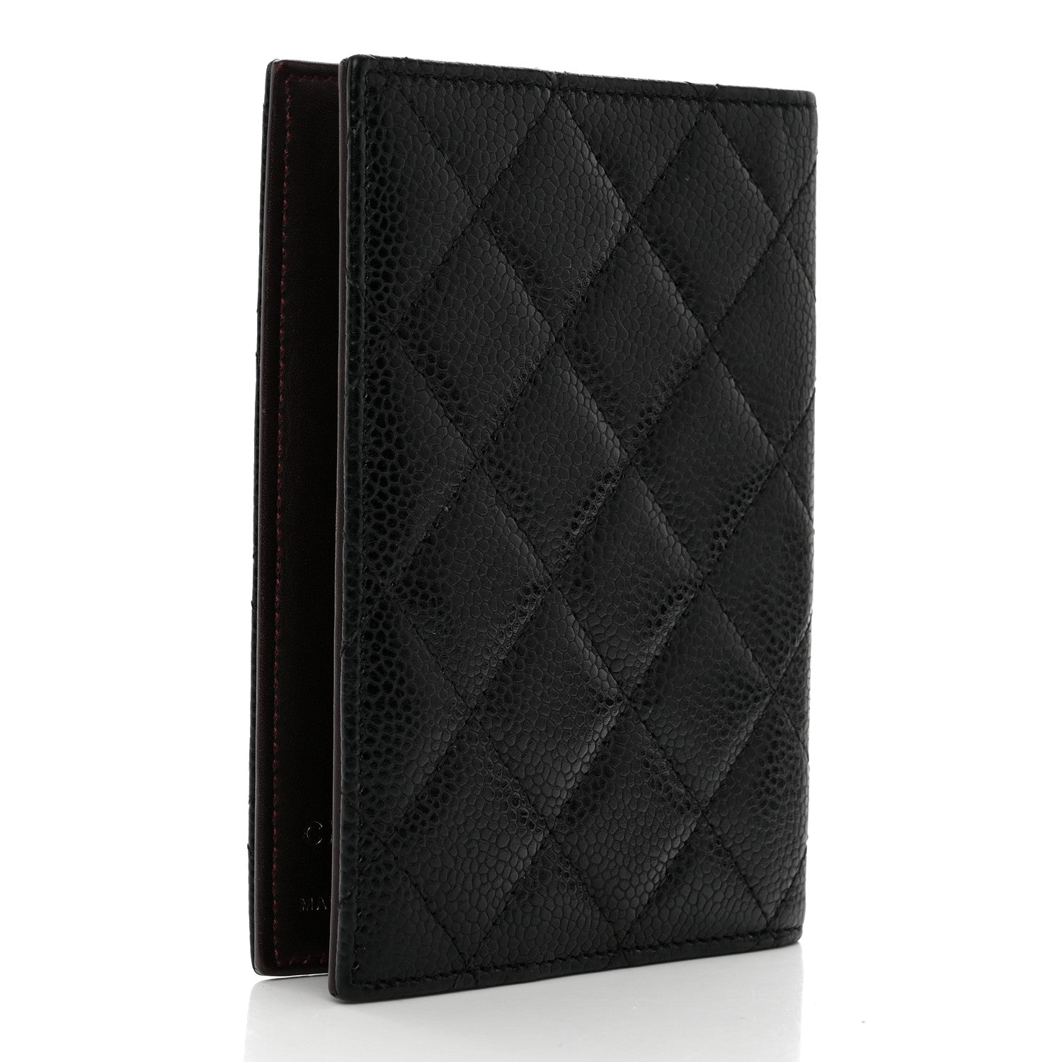 Chanel Caviar Quilted Passport Holder Black 3 of 10