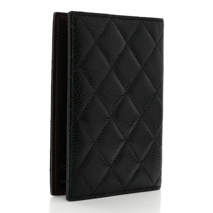 Chanel Caviar Quilted Passport Holder Black 3 of 10