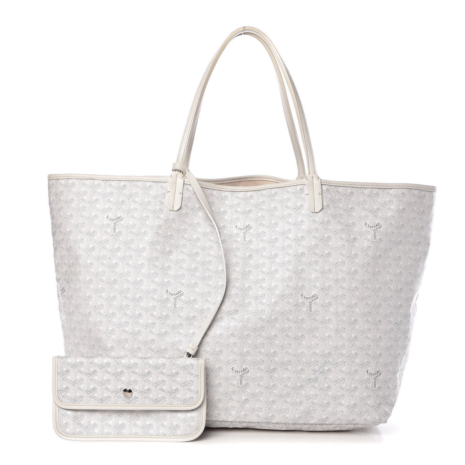 Goyard Goyardine Saint Louis GM White 1 of 13