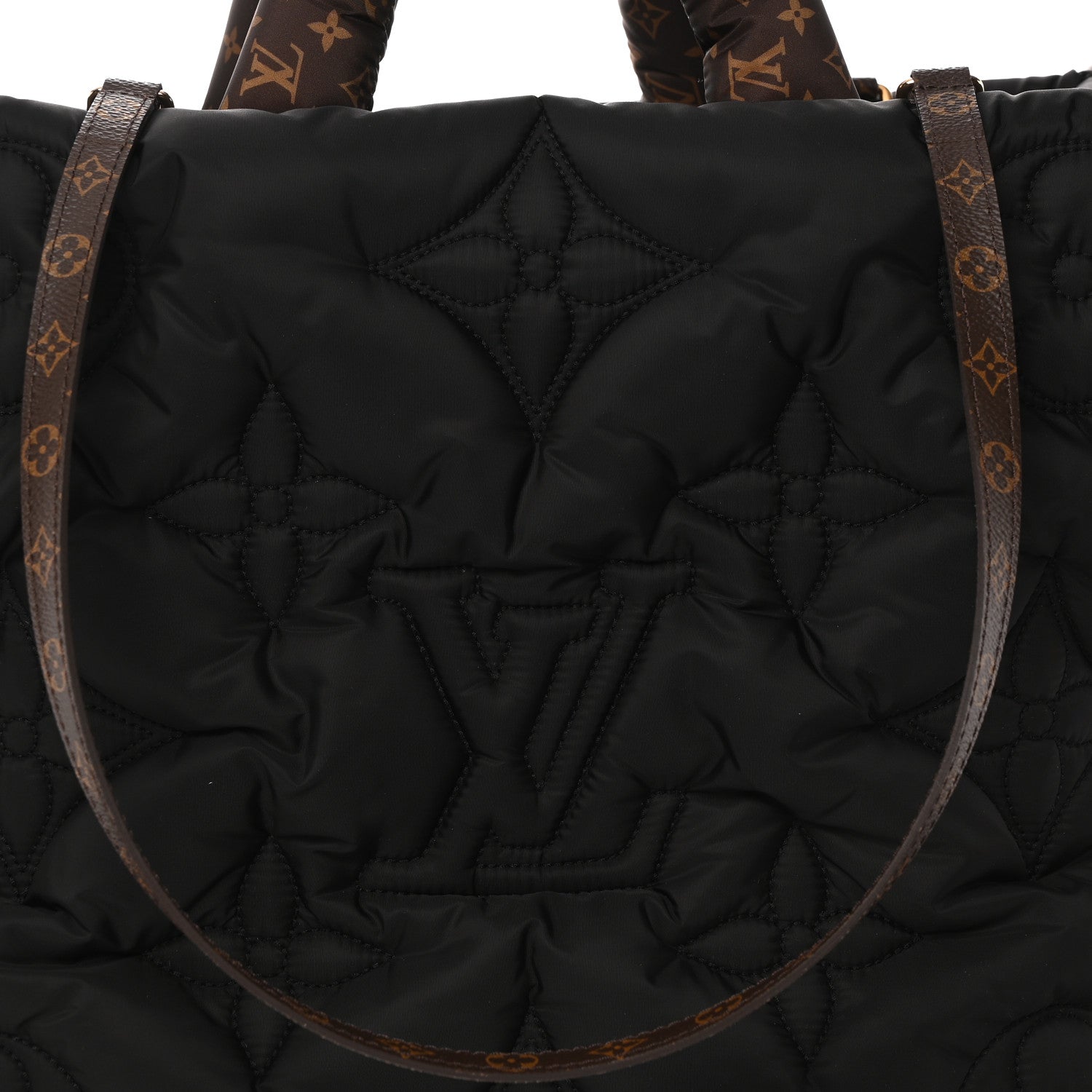 Louis Vuitton Econyl Monogram Pillow Giant Onthego GM Black 7 of 9