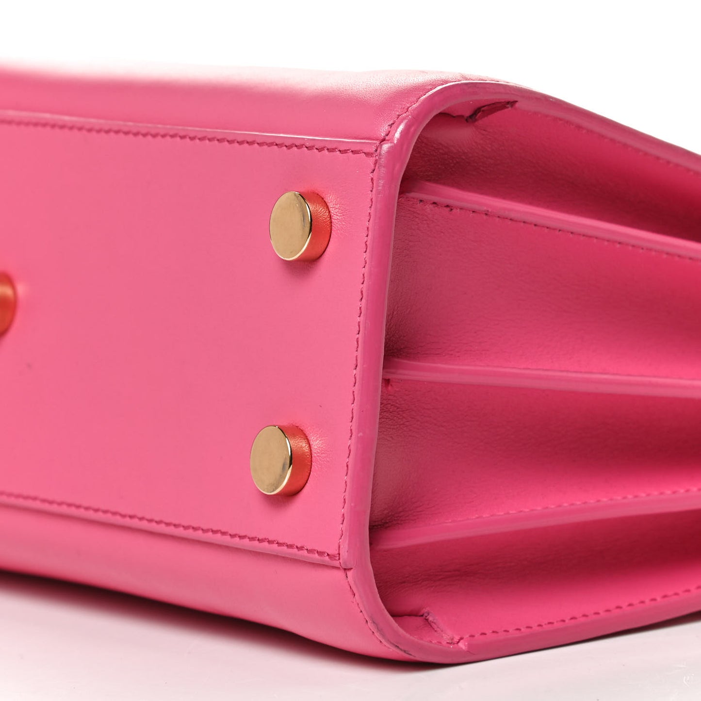 Calfskin Nano Sac De Jour Lipstick Fuchsia