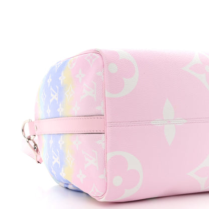 Louis Vuitton Monogram Escale Speedy Bandouliere 30 Pastel 10 of 13