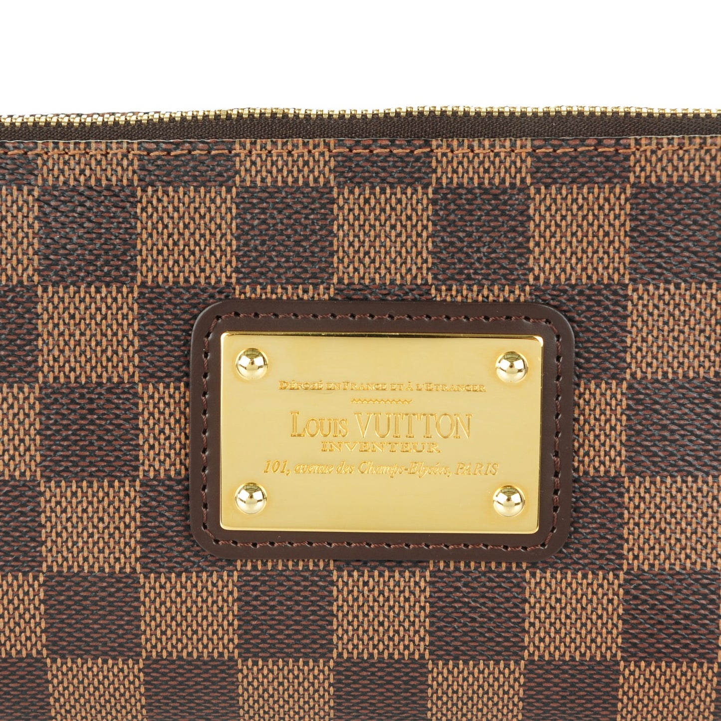 Damier Ebene Eva Clutch