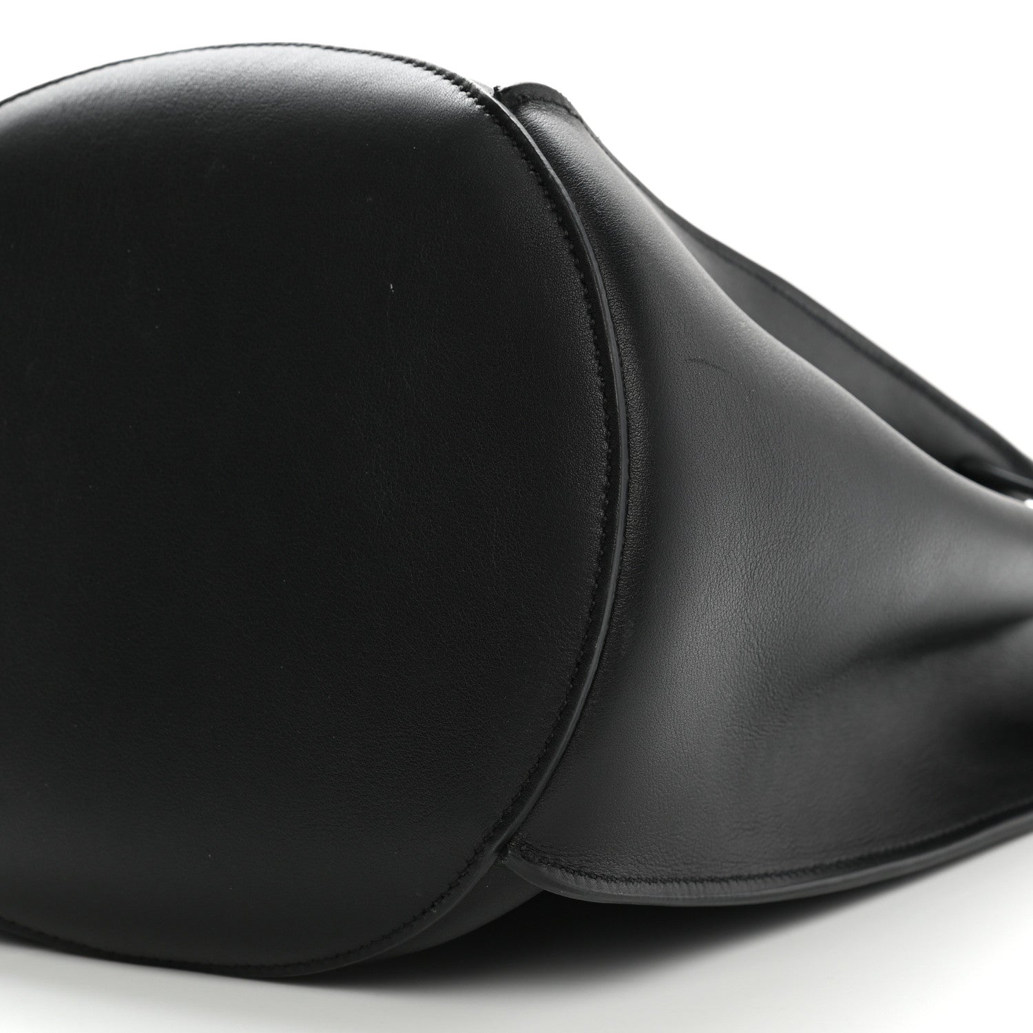 Celine Smooth Calfskin Long Strap Big Bag Bucket Black 16 of 21