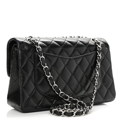 Chanel Lambskin Quilted Small Double Flap Black 3 of 13