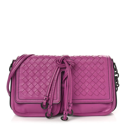 Bottega Veneta Nappa Intrecciato Shoulder Bag Peony 1 of 8