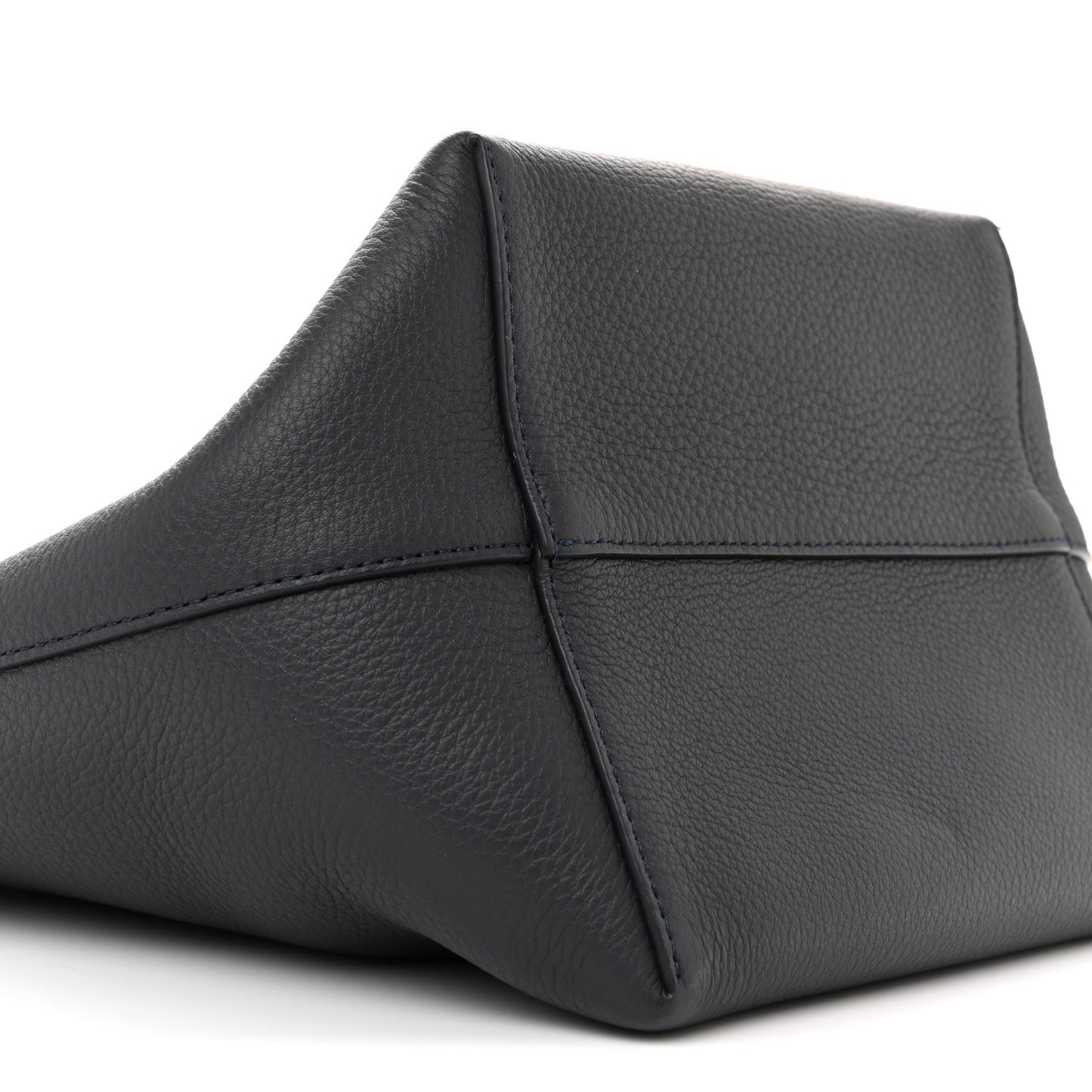 Grained Calfskin Medium N/S Park Tote Marine