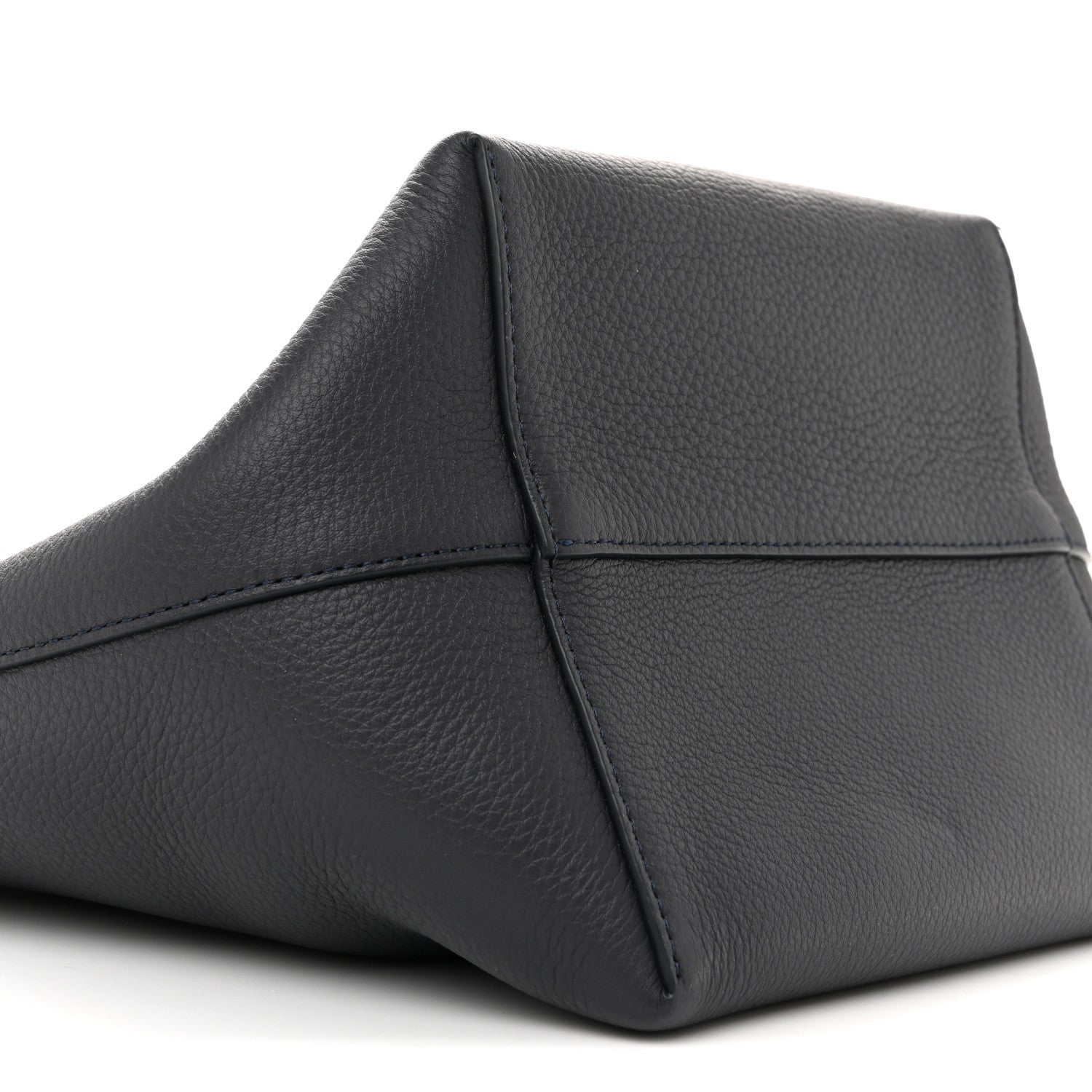 The Row Grained Calfskin Medium N/S Park Tote Marine 8 of 11