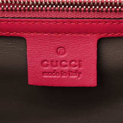 Gucci Moon Calfskin Medium Interlocking G Shoulder Bag Petunia 7 of 11