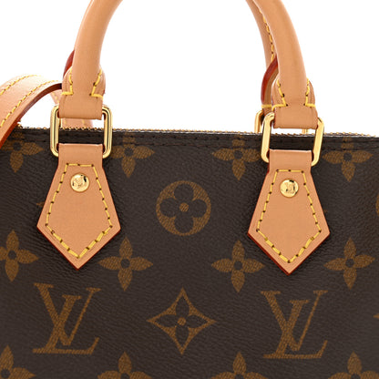 Louis Vuitton Monogram Nano Speedy Bandouliere 8 of 12