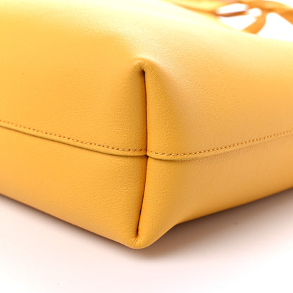 Saint Laurent Calfskin Toy Shopping Tote Yellow 8 of 8