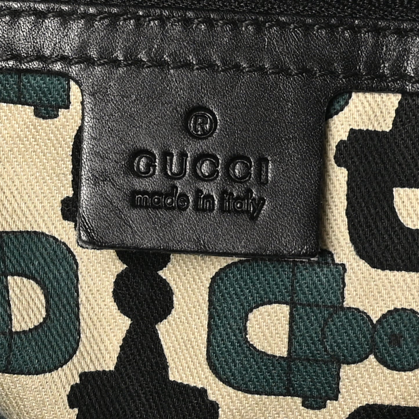 Guccissima Medium Jackie O Hobo Black