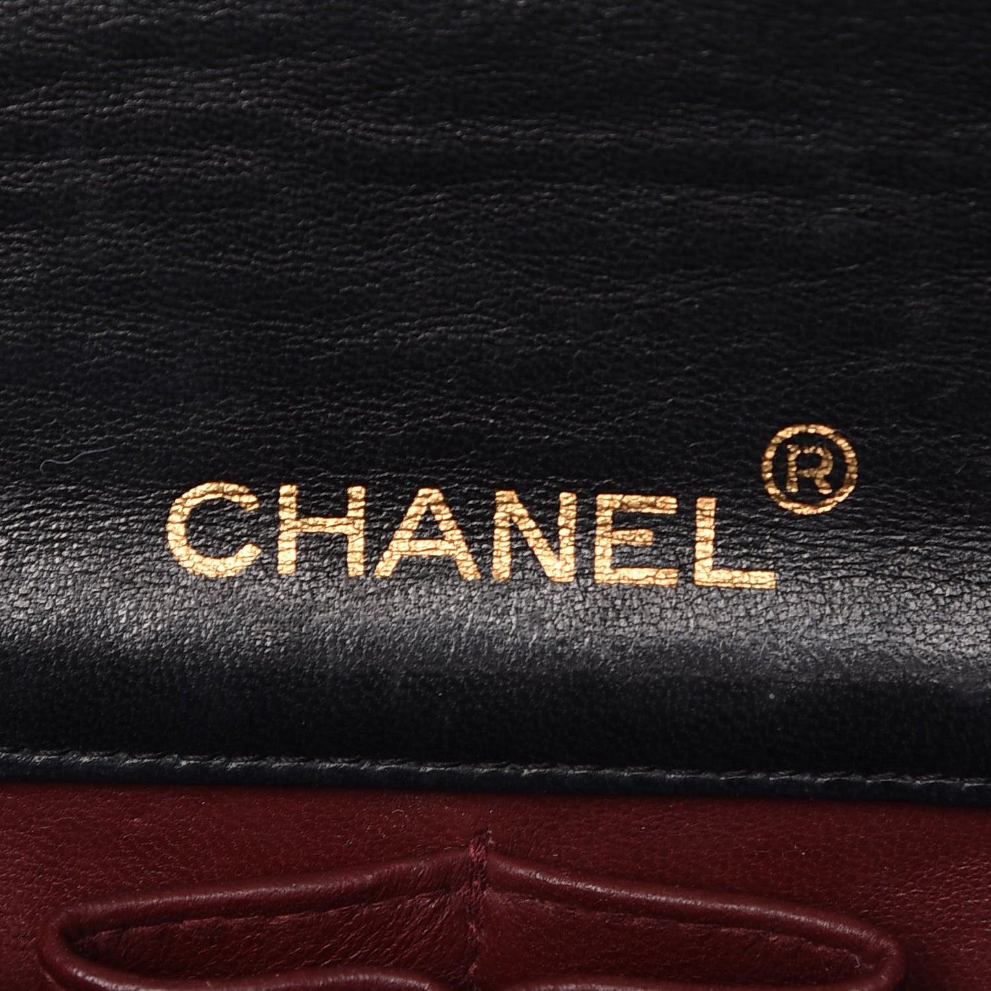 Lambskin Quilted Mini Flap Black