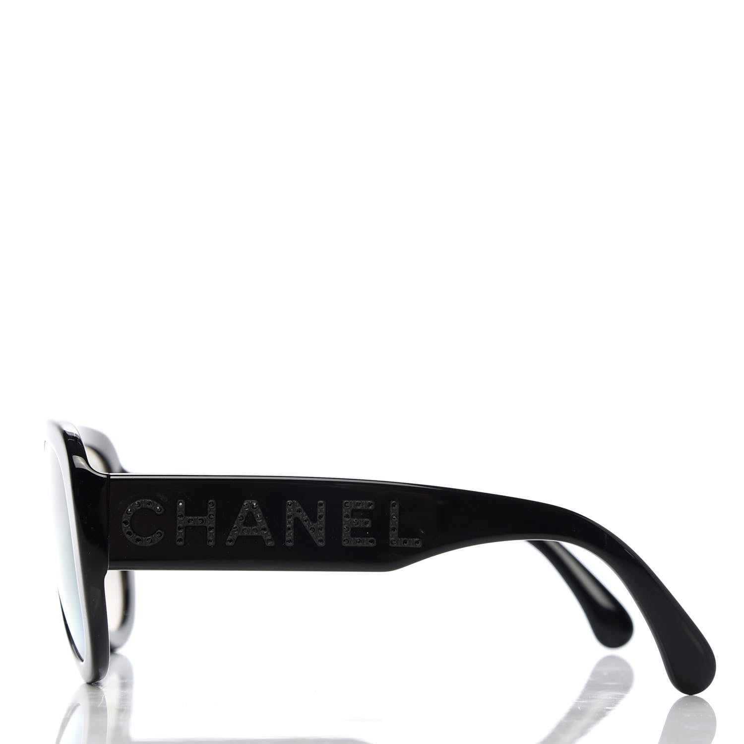 Chanel Resin Sunglasses 5423-B Black 3 of 8