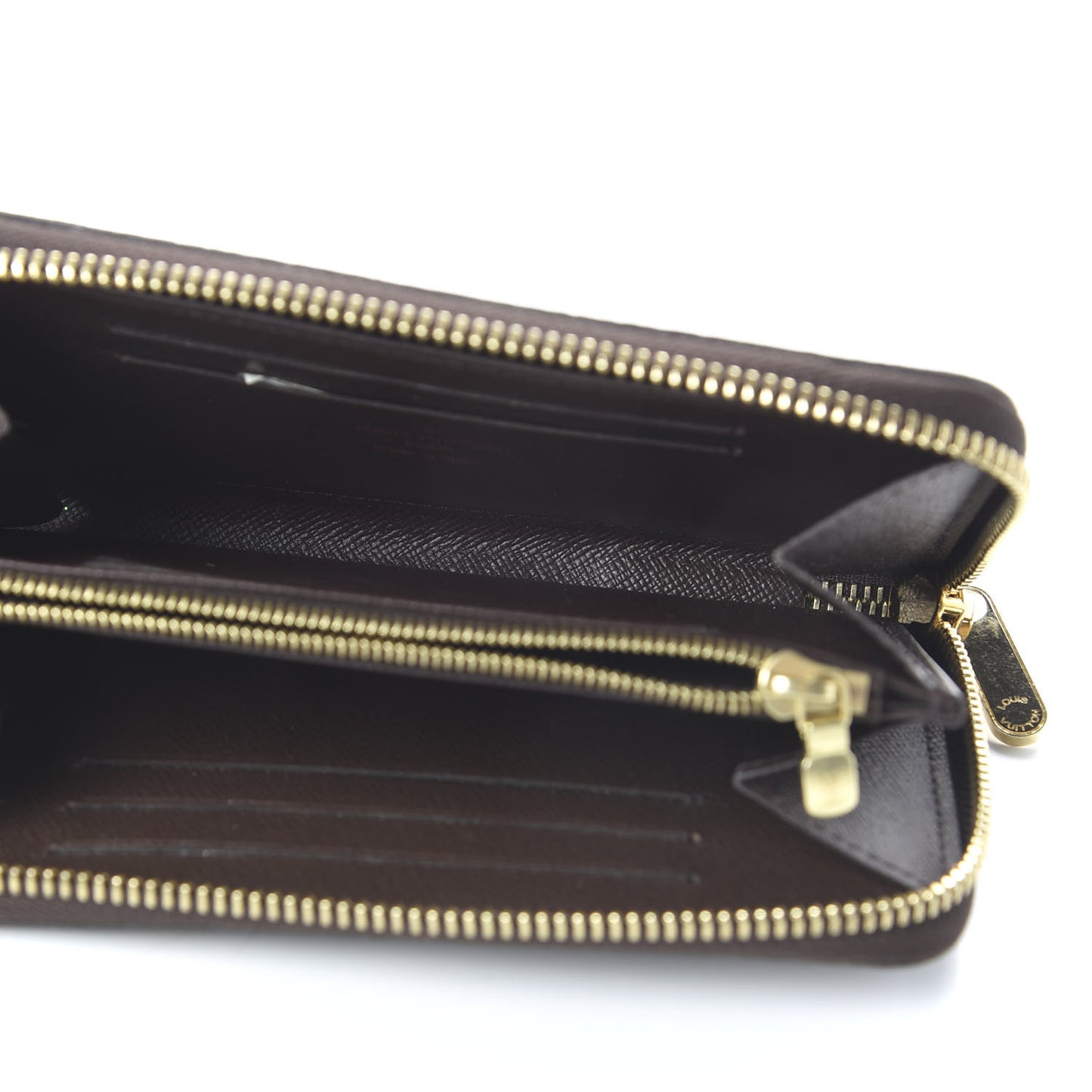 Damier Ebene Zippy Compact Wallet