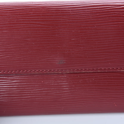 Louis Vuitton Epi Sarah Wallet Rubis 7 of 14