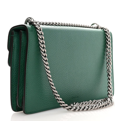 Gucci Pebbled Calfskin Small Dionysus Shoulder Bag Emerald 3 of 12