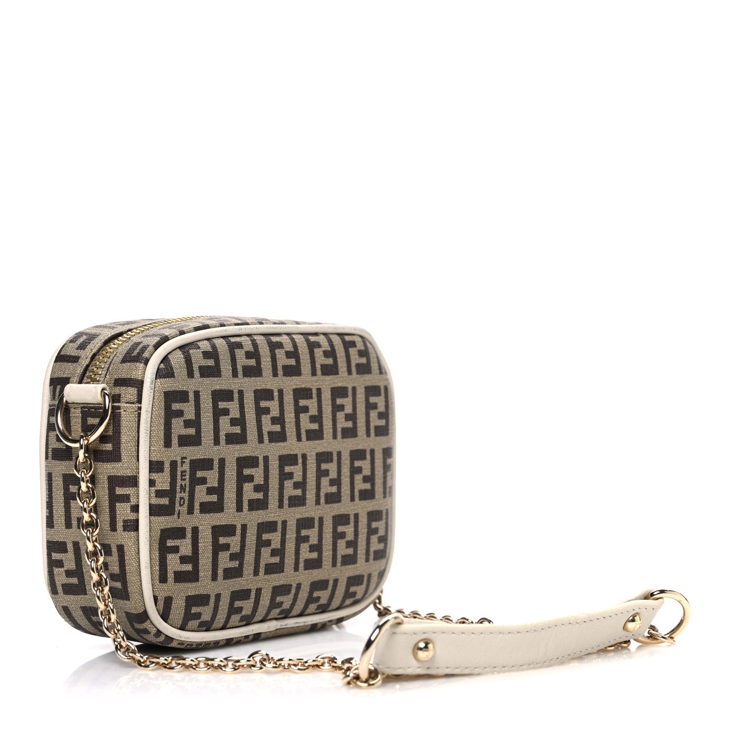 Fendi Zucchino Spalmati Crossbody 1842161 – FASHIONPHILE