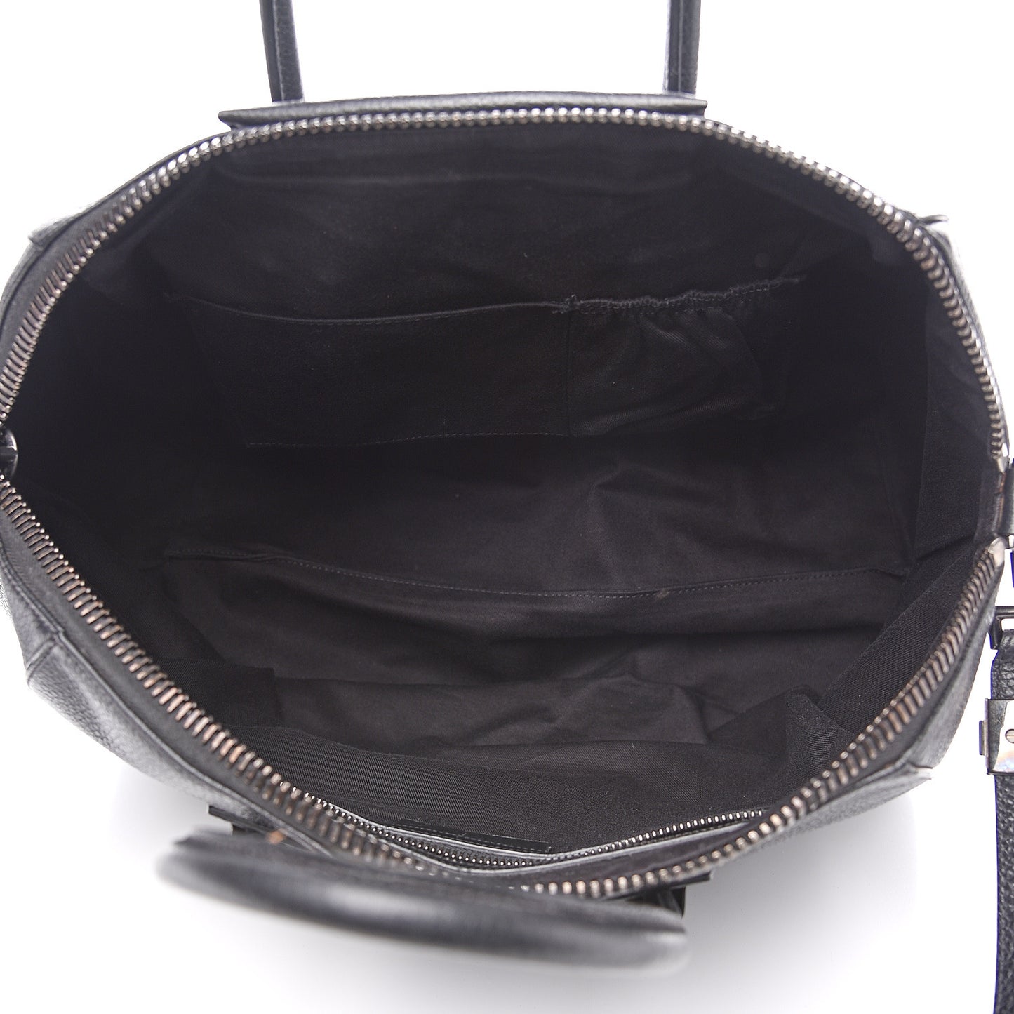 Sugar Goatskin Large Antigona Black