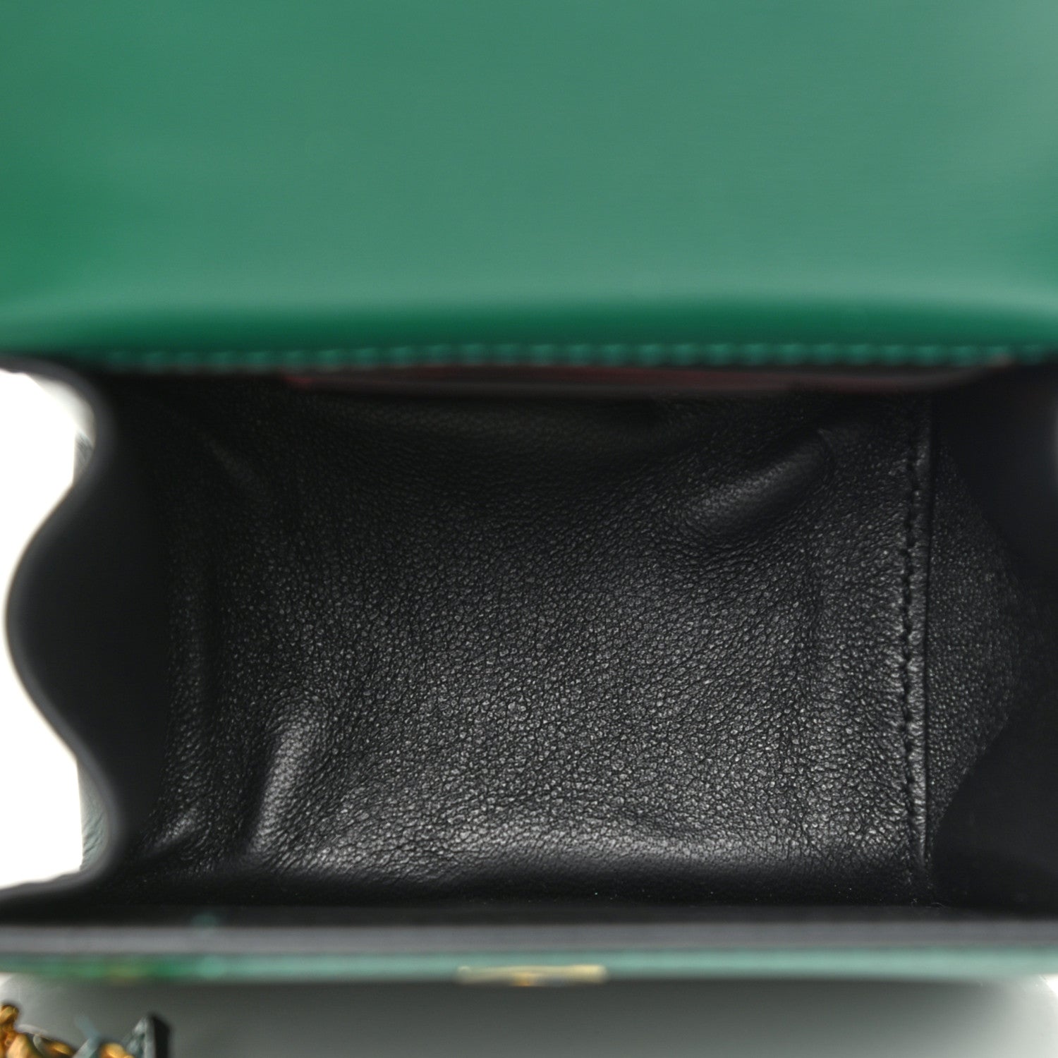 Valentino Garavani Smooth Calfskin Micro VSling Shoulder Bag Green 5 of 14