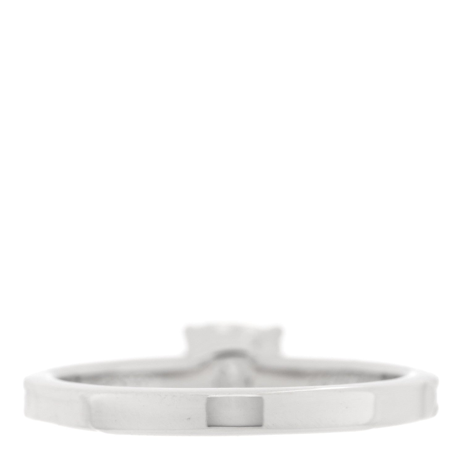 Tiffany Platinum Diamond .43ct Novo Cushion Cut Engagement Ring 46 3.75 3 of 4