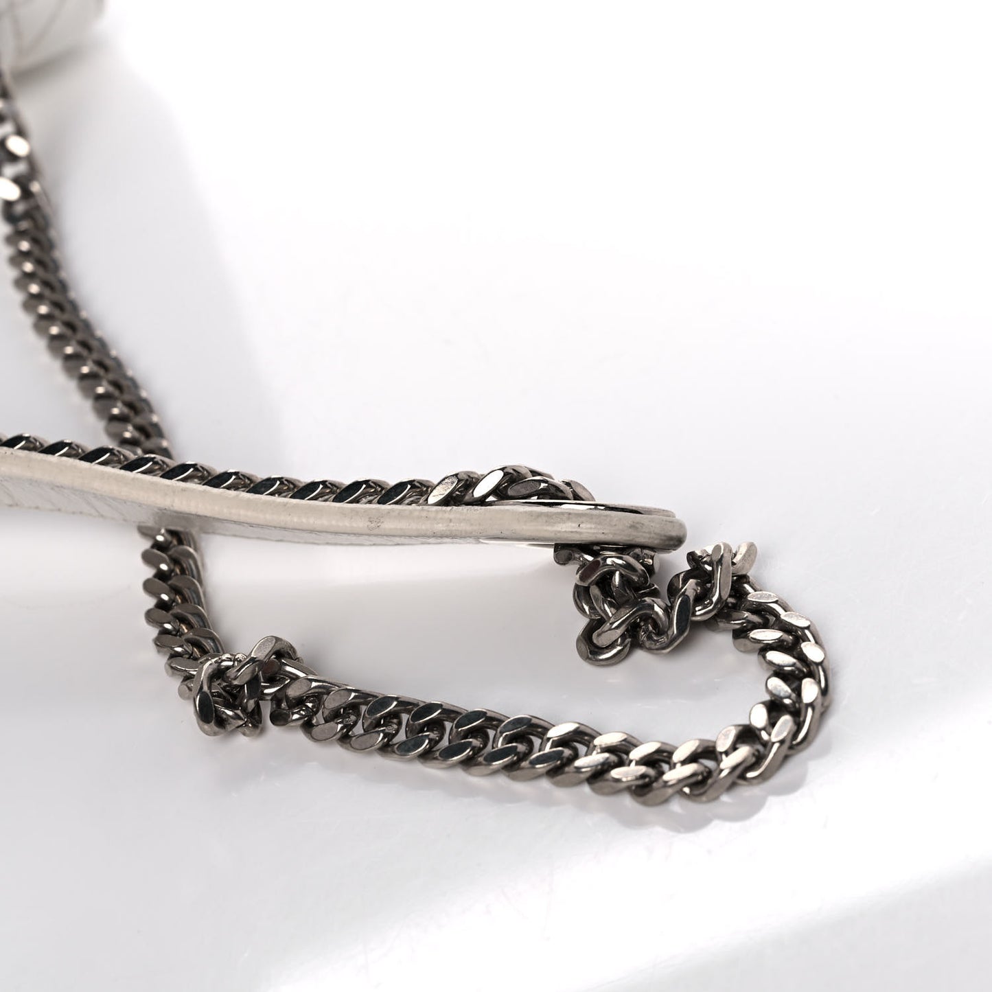 Lambskin Cannage Mini Lady Dior White