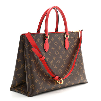 Louis Vuitton Monogram Flower Tote Coquelicot 3 of 10