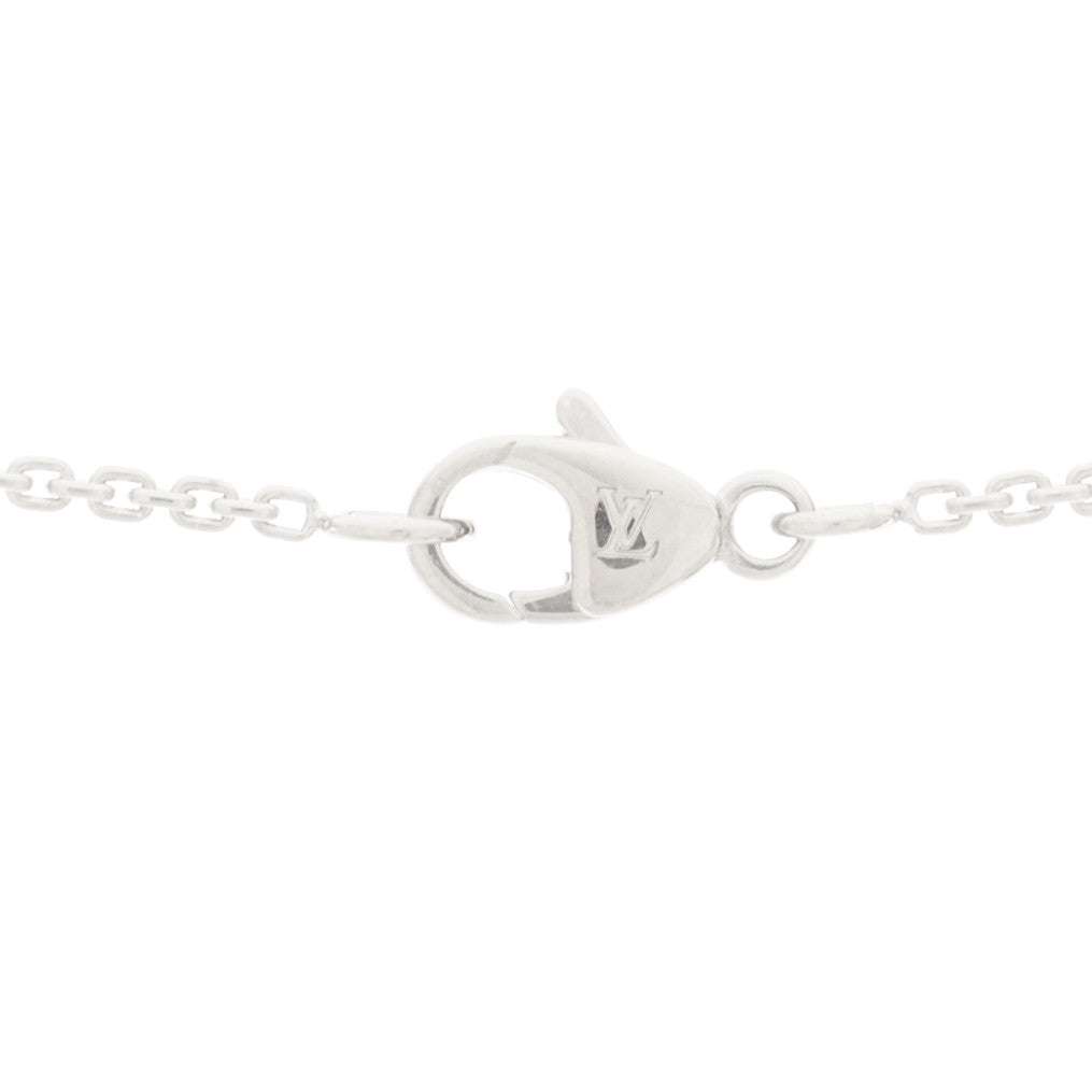 Louis Vuitton 18K White Gold Diamond Idylle Blossom Pendant Necklace 4 of 6