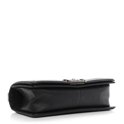 Chanel Caviar Quilted Medium Boy Flap Black 4 of 11