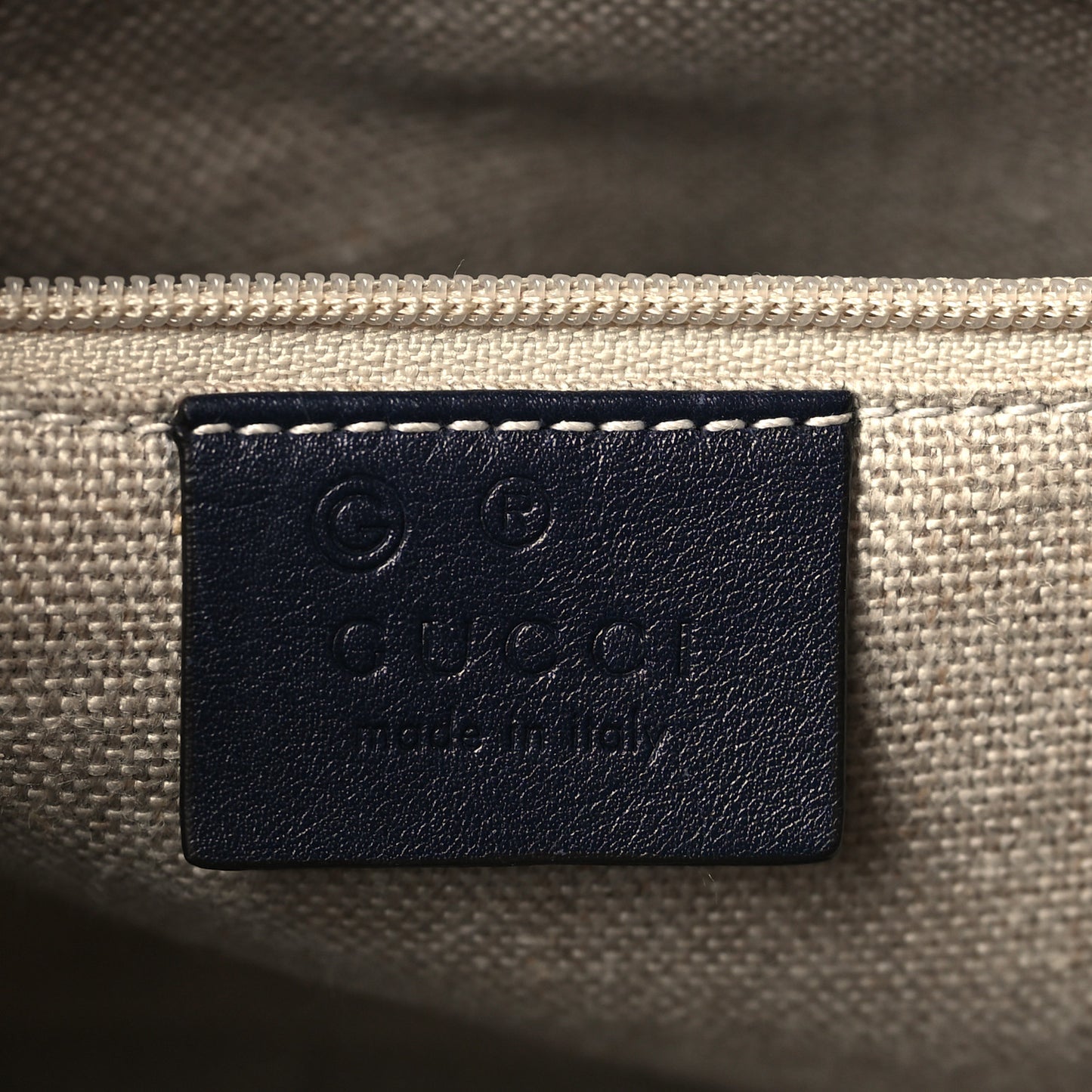 Soft Microguccissima Small Crossbody Bag Blue