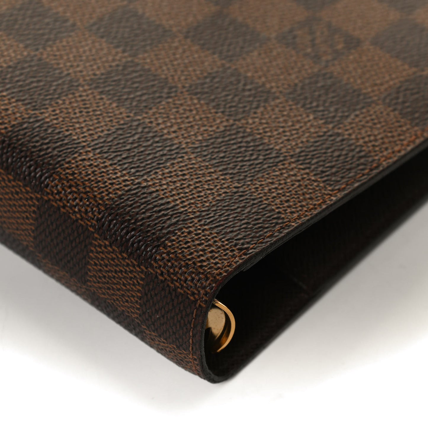 Damier Ebene Medium Ring Agenda Cover