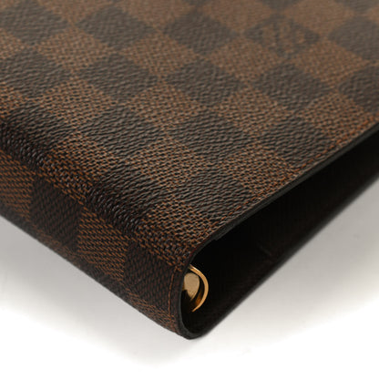 Louis Vuitton Damier Ebene Medium Ring Agenda Cover 10 of 11