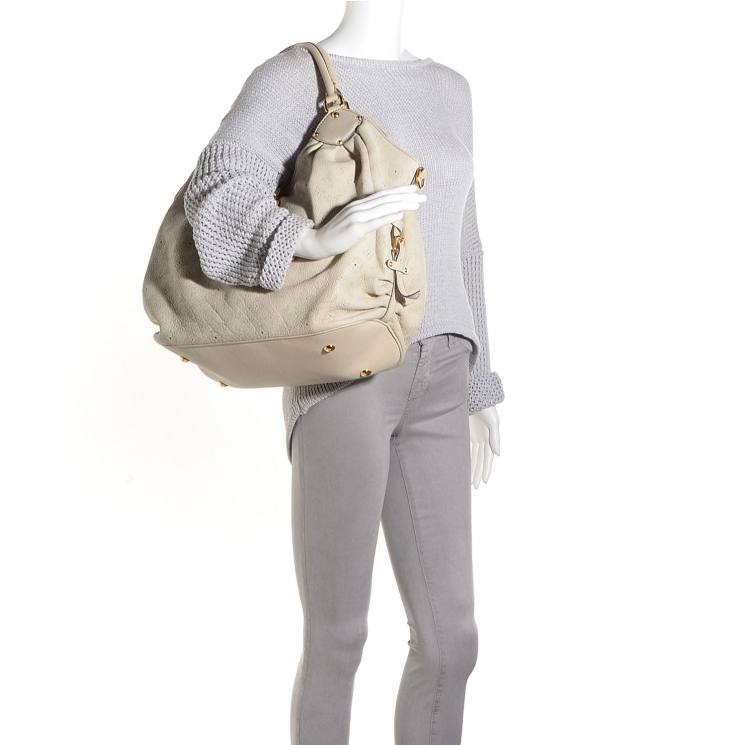 Louis Vuitton Mahina XL Gris 2 of 7