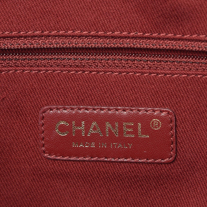 Chanel Crumpled Grained Calfskin Quilted Large Shiva Flap Black 6 of 9