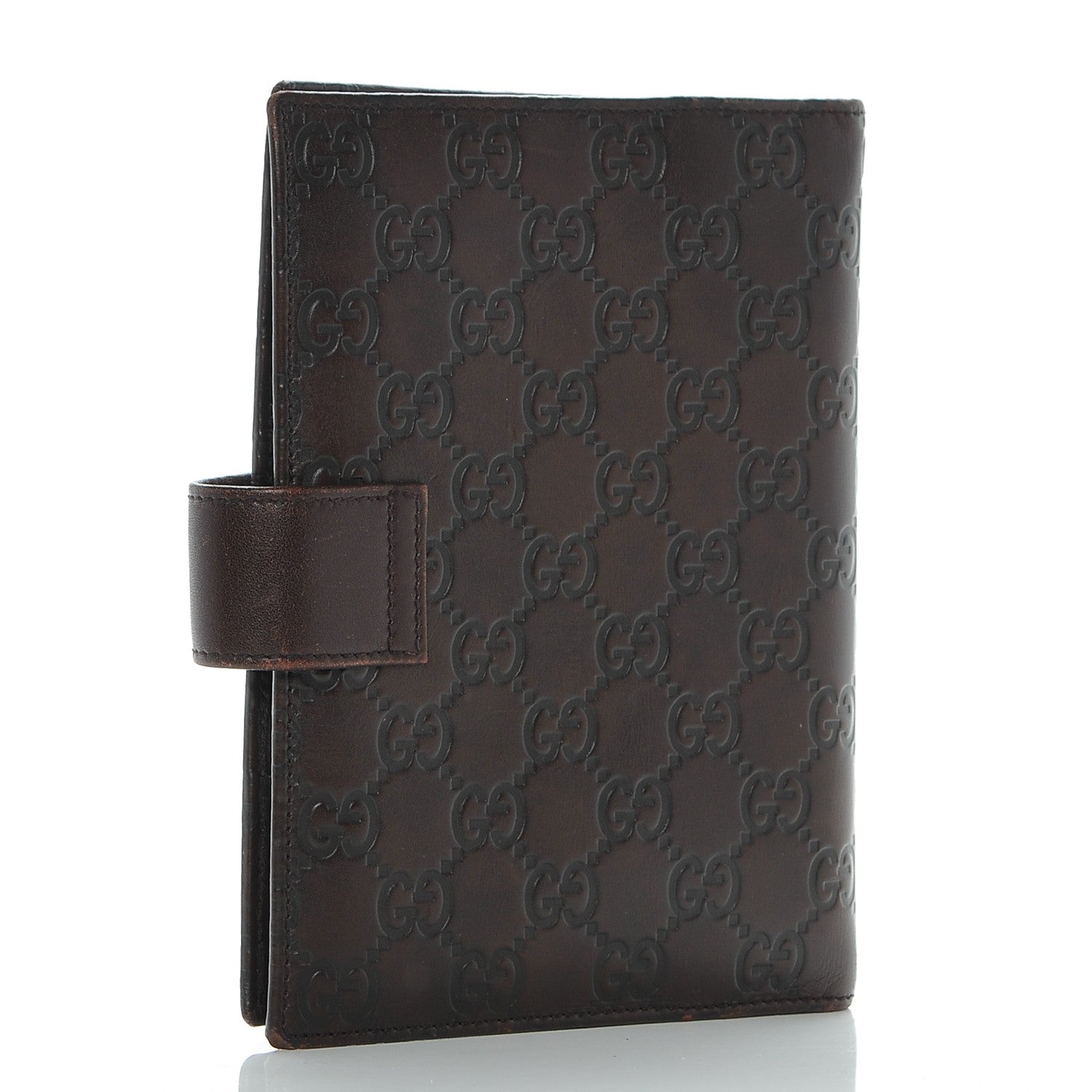 Gucci Guccissima Standard Agenda Dark Brown 3 of 8